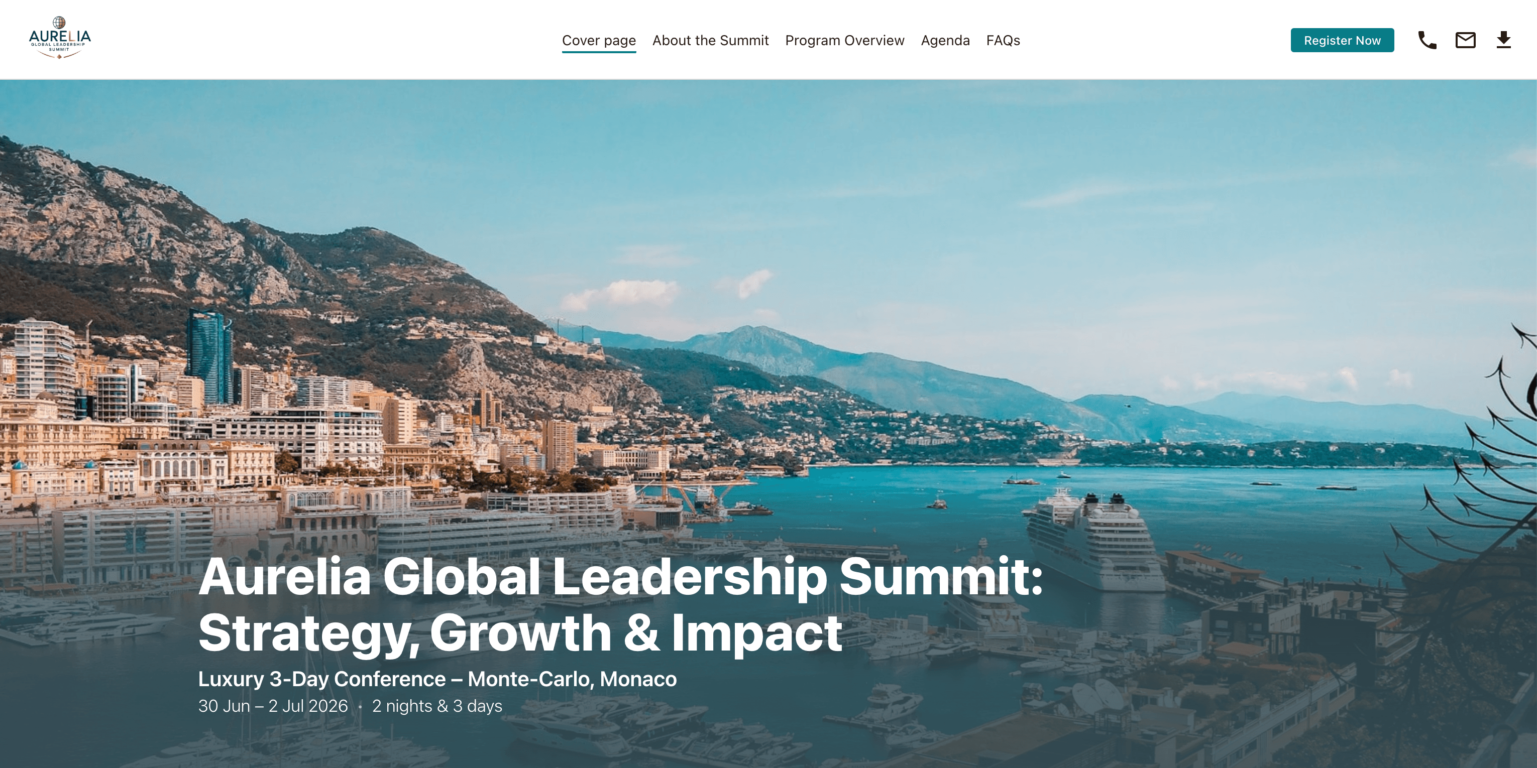 Example proposal for a MICE event